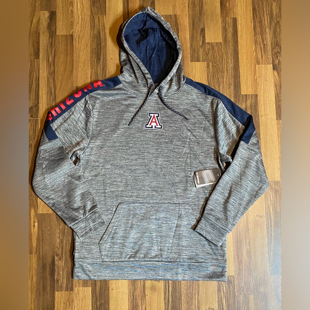 Arizona Wildcats Colosseum Pullover Hoodie Mens Large NWT!